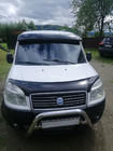 Fiat Doblo I 2005–2010 Forrudevisir (sort højglans, 5 mm) foto 13