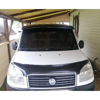 Forrudevisir (sort højglans, 5 mm) Fiat Doblo I 2005–2010 foto 3