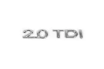 Volkswagen Jetta 2006–2011 2.0 TDI emblem (OEM-look) foto 1