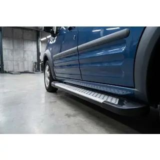 Sidetrin X5-type (2 stk., aluminium) foto 1