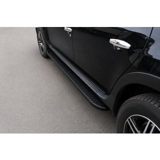 Sideløbebrædder Tayga V1 Black (2 stk., aluminium) foto 1