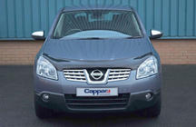 Nissan Qashqai 2007–2010 Motorhjelmsdeflektor (EuroCap) foto 7