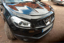 Nissan Qashqai 2010–2014 Motorhjelmsdeflektor (EuroCap) foto 3