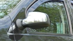 Renault Logan MCV 2005–2013 Krom spejlkåber (øverste del), variant 2 (2 stk.) foto 2