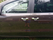 Volkswagen Sharan 2010–2023 Dørgrebsafdækninger (4 stk., rustfrit stål) foto 2
