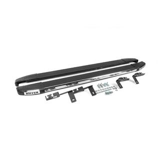 Omsa Black sidetrin (2 stk., alu.) Peugeot Bipper 2008–2017 foto 3