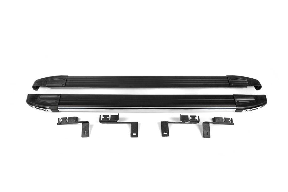 Citroen Nemo 2007–2017 Omsa Black sidetrin (2 stk., alu.) Image