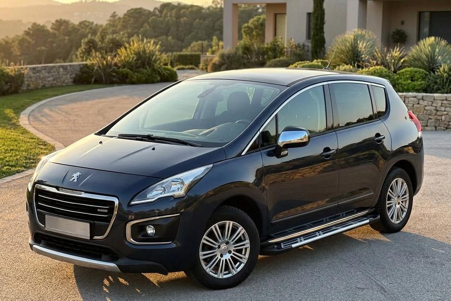 Peugeot 3008 2008–2016 Sunrise sidetrin (2 stk., aluminium) Image