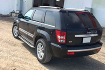 Jeep Grand Cherokee WK 2004–2010 Sidetrin Maydos V2 (2 stk., rustfrit stål) foto 5