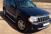 Jeep Grand Cherokee WK 2004–2010 Sidetrin Maydos V2 (2 stk., rustfrit stål) foto 4