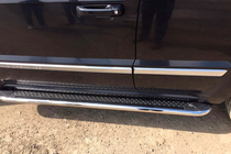 Jeep Grand Cherokee WK 2004–2010 Sidetrin Maydos V2 (2 stk., rustfrit stål) foto 12