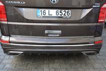 Volkswagen T6 2015–2024 AMG-style bagkofangerliste (klar til lakering) foto 3