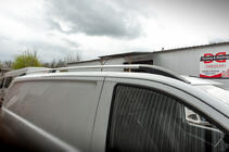 Mercedes Vito/V-klasse W447 2014– ELITE tagrælinger krom (plastfod) Kort akselafstand (Short, Compact) foto 2