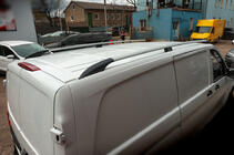 Mercedes Vito/V-klasse W447 2014– ELITE tagrælinger krom (plastfod) Kort akselafstand (Short, Compact) foto 3
