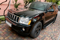 Jeep Grand Cherokee WK 2004–2010 Sidetrin Maya V1 (2 stk., aluminium) foto 1