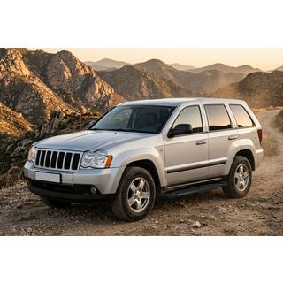 Sidetrin RedLine Black (2 stk., aluminium) Jeep Grand Cherokee WK 2004–2010 foto 1