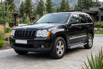 Jeep Grand Cherokee WK 2004–2010 Rainbow sidetrin (2 stk., aluminium) foto 1