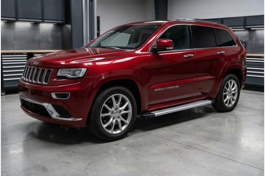 Jeep Grand Cherokee WK2 2010–2021 Sidetrin Maya V2 (2 stk., aluminium) Image