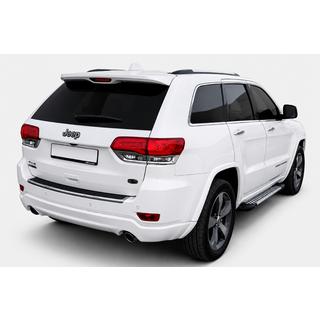 Sidetrin Allmond Grey (2 stk., aluminium) Jeep Grand Cherokee WK2 2010–2021 foto 1