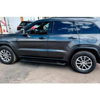 Sidetrin Allmond Black (2 stk., aluminium) foto 3