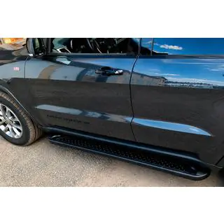 Sidetrin Allmond Black (2 stk., aluminium) foto 2