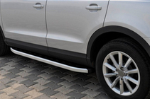 Jeep Grand Cherokee WK2 2010–2021 Sidetrin Fullmond (2 stk., aluminium) foto 2