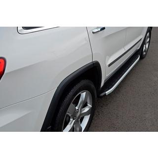 Sidetrin Fullmond (2 stk., aluminium) Jeep Grand Cherokee WK2 2010–2021 foto 4