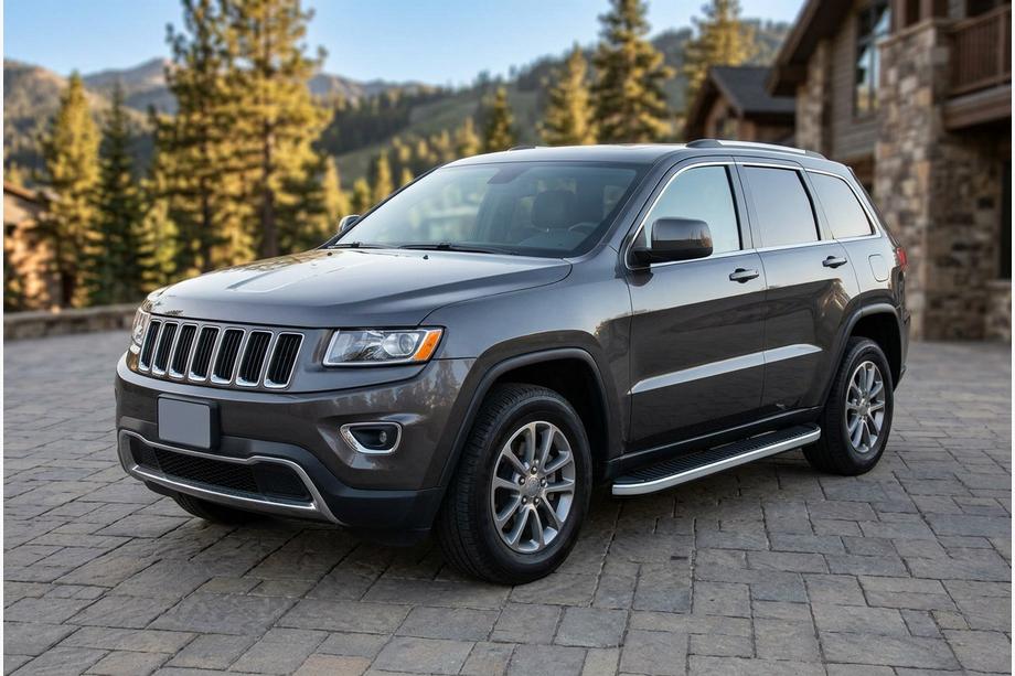 Jeep Grand Cherokee WK2 2010–2021 Sidetrin Tayga Grey (2 stk., aluminium) Image