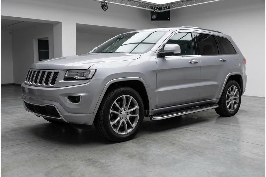 Jeep Grand Cherokee WK2 2010–2021 Maydos V1 sidetrin (2 stk., aluminium + rustfrit stål) Image