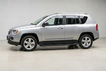 Jeep Compass 2006–2016 Sidetrin Allmond Black (2 stk., aluminium) foto 1