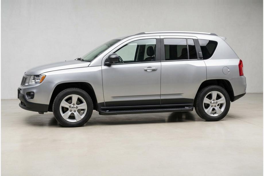 Jeep Compass 2006–2016 Sidetrin Allmond Black (2 stk., aluminium) Image