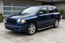 Jeep Compass 2006–2016 Maydos V1 sidetrin (2 stk., aluminium + rustfrit stål) foto 1