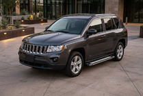 Jeep Compass 2006–2016 Rainbow sidetrin (2 stk., aluminium) foto 1
