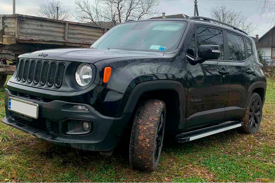 Jeep Renegade 2014– Sidetrin Maya V1 (2 stk., aluminium) Image