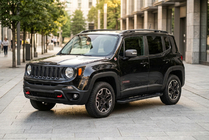 Jeep Renegade 2014– Sidetrin Allmond Black (2 stk., aluminium) foto 1