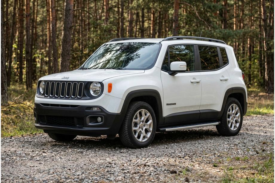 Jeep Renegade 2014– Sidetrin Fullmond (2 stk., aluminium) Image