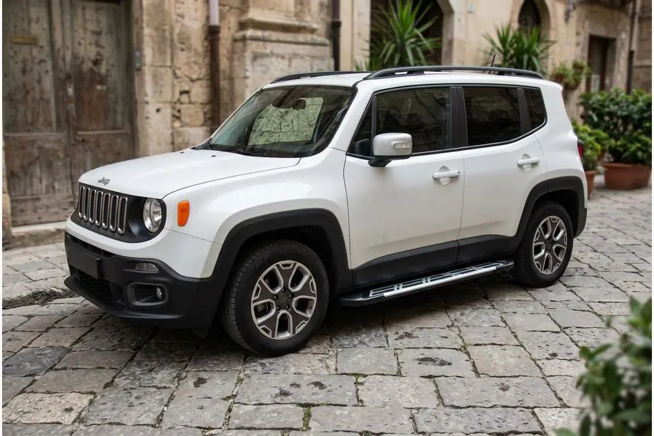 Jeep Renegade 2014– Sunrise sidetrin (2 stk., aluminium) Image