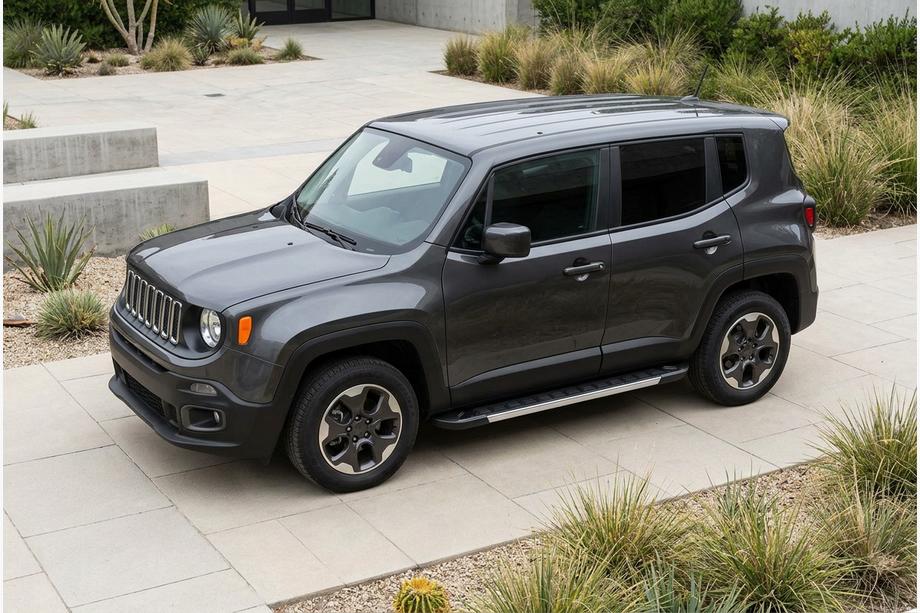 Jeep Renegade 2014– RedLine V1 sidetrin (2 stk., aluminium) Image