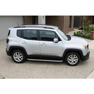 Sidetrin Tayga Grey (2 stk., aluminium) foto 1