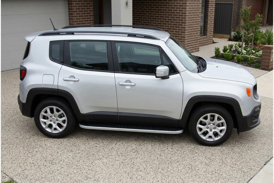 Jeep Renegade 2014– Sidetrin Tayga Grey (2 stk., aluminium) Image