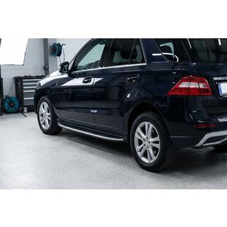 Sidetrin Tayga Grey (2 stk., aluminium) foto 1