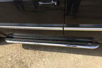 Nissan X-trail T32/Rogue 2014–2021 Sidetrin Maydos V2 (2 stk., rustfrit stål) foto 1