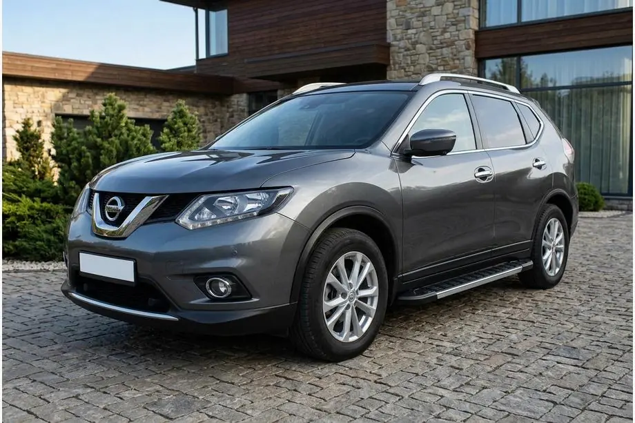 Nissan X-trail T32/Rogue 2014–2021 RedLine V1 sidetrin (2 stk., aluminium) Image
