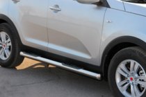 Kia Sportage 2010–2015 Siderør (2 stk., rustfrit stål) foto 2