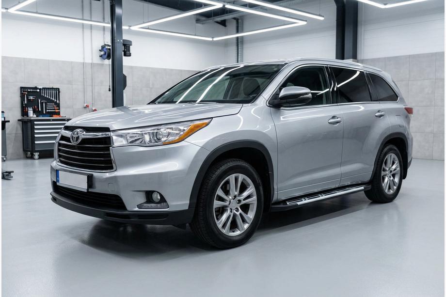 Toyota Highlander 2013–2019 Sunrise sidetrin (2 stk., aluminium) Image