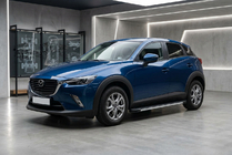 Mazda CX-3 2015– Sidetrin Maya V1 (2 stk., aluminium) foto 1
