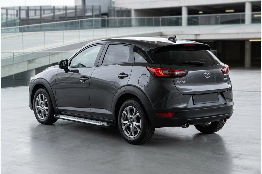 Mazda CX-3 2015– Sidetrin Allmond Grey (2 stk., aluminium) Image