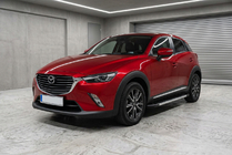 Mazda CX-3 2015– RedLine V1 sidetrin (2 stk., aluminium) foto 1