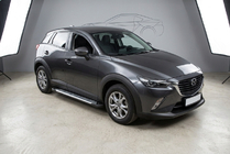 Mazda CX-3 2015– Sidetrin Line (2 stk., aluminium) foto 1