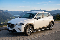 Mazda CX-3 2015– Maydos V1 sidetrin (2 stk., aluminium + rustfrit stål) foto 1
